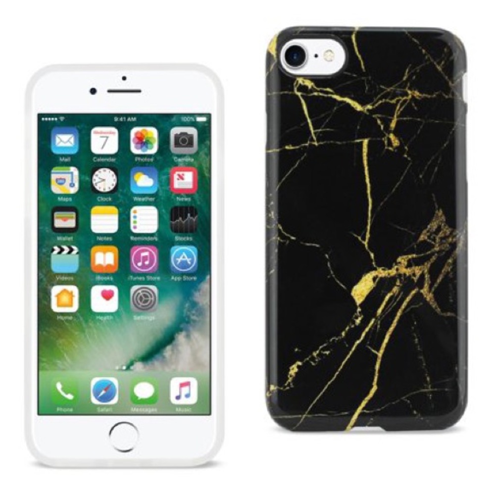 REIKO iPhone 7 case BNWT black marble